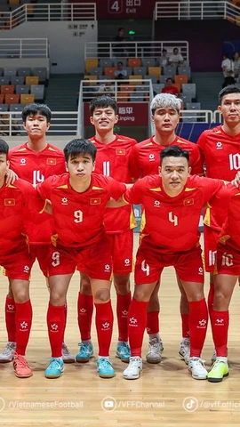 Tuyển nam Futsal Việt Nam vươn lên top 20 thế giới. (Nguồn: VFF)