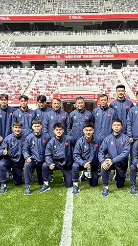 U23 Việt Nam sẵn sàng cho giải đấu tại Trung Quốc. (Nguồn: VFF)