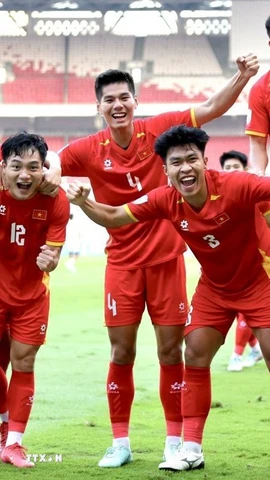 U23 Việt Nam sẵn sàng chinh phục ngôi vương U23 Đông Nam Á 2025. (Ảnh: VFF/TTXVN phát)