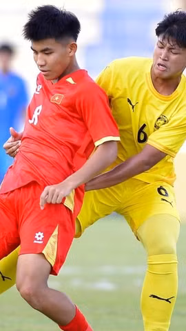 U17 Việt Nam quyết thắng U17 Malaysia để giành chức vô địch. (Nguồn: FAM)