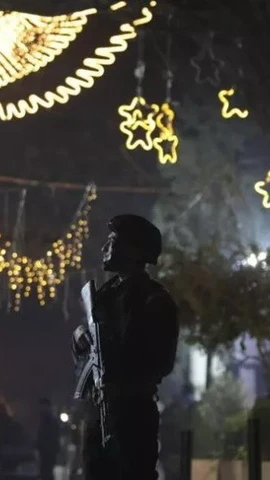 An ninh được thắt chặt dịp Giáng sinh ở Syria. (Nguồn: AFP)