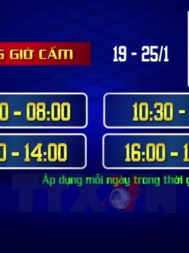 Cấm một số loại xe lớn vào trung tâm Hà Nội dịp Đại hội Đảng