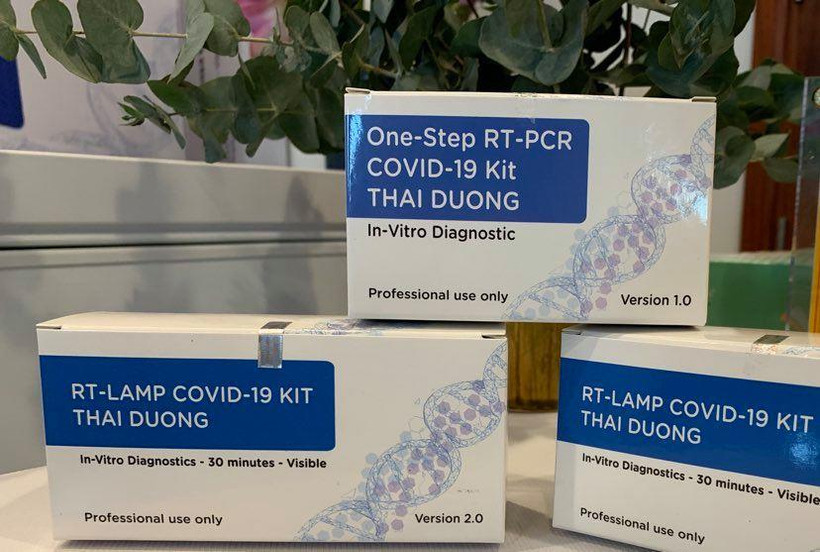 2 bộ Kit test COVID-19 của Việt Nam được cấp phép lưu hành ở châu Âu. (Ảnh: Vietnam+)