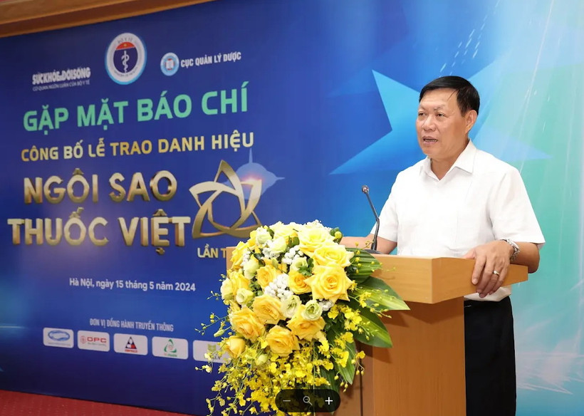 Thứ trưởng Bộ Y tế Đỗ Xuân Tuyên phát biểu tại Cuộc họp. (Ảnh: PV/Vietnam+)