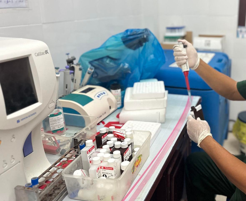 Thời gian qua, công tác đấu thầu sinh phẩm y tế tại các bệnh viện gặp nhiều khó khăn, vướng mắc. (Ảnh: T.G/Vietnam+)