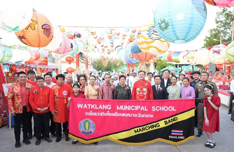 “Lễ hội đèn lồng Tết nguyên tiêu 2026” . (Ảnh: PV/Vietnam+)