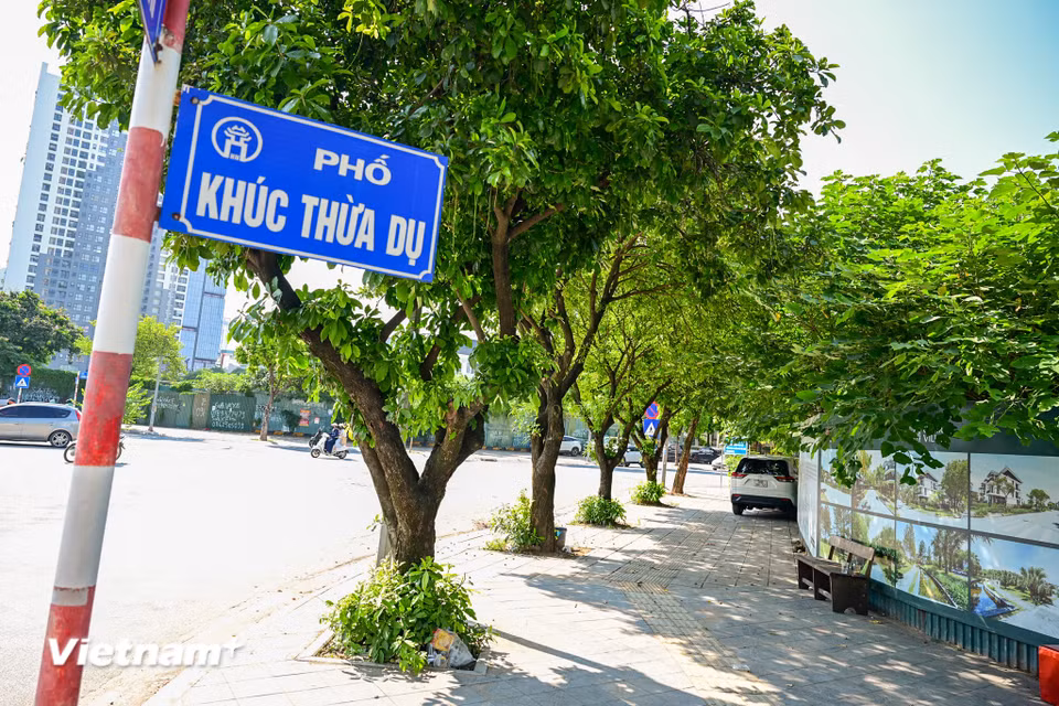 Giai đoạn 2, đề án dự kiến mở rộng sang phố Khúc Thừa Dụ và phố Trương Công Giai. (Ảnh: Minh Sơn/Vietnam+)