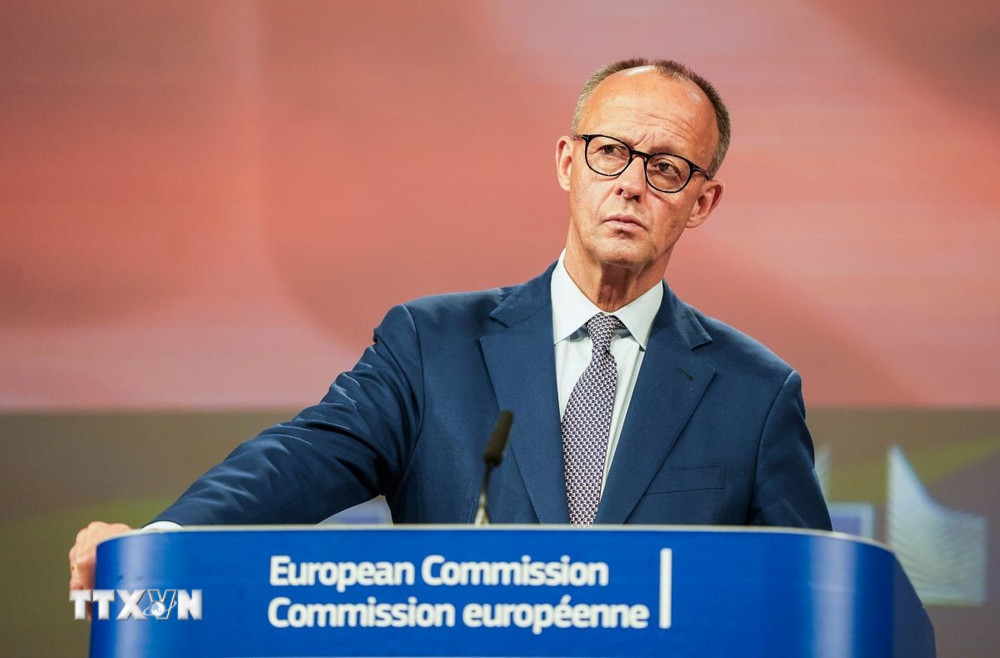 Image hình ảnh Friedrich Merz - Thủ tướng Đức lần đầu tiên điều trần trong phiên tranh luận chung ...