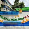 Những bữa ăn học đường “mở” tại Trường Mầm non 19-5 tạo niềm tin tích cực trong cộng đồng. (Ảnh: PV/Vietnam+)