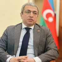 Đại sứ Azerbaijan tại Việt Nam Shovgi Kamal Oglu Mehdizade. (Ảnh: Việt Đức/TTXVN)