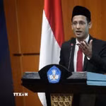 Cựu Bộ trưởng Giáo dục Indonesia Nadiem Makarim. (Ảnh: TEMPO/TTXVN)