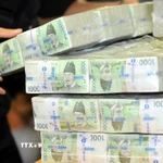 Đồng won của Hàn Quốc. (Nguồn: AFP/TTXVN)