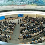 Quang cảnh một cuộc họp của Hội đồng nhân quyền Liên hợp quốc. (Nguồn: Liên hợp quốc)