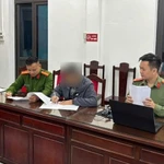 Phòng An ninh mạng và phòng chống tội phạm sử dụng công nghệ cao ra quyết định xử phạt hành chính đối với các cá nhân vi phạm. (Ảnh: Công an Hải Phòng cung cấp)