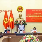 Chủ tịch Quốc hội Trần Thanh Mẫn phát biểu. (Ảnh: Doãn Tấn/TTXVN)