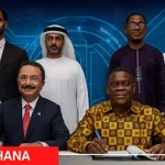 Lễ ký kết giữa Ghana và UAE. (Nguồn: The African Dream)