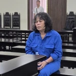 Bị cáo Lân tại phiên tòa hôm 18/3. (Nguồn: Báo Công an nhân dân)