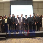 Các đại biểu tham dự buổi gặp gỡ. (Ảnh: TTXVN)