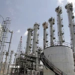 Quang cảnh lò phản ứng nghiên cứu nước nặng Arak ở huyện Khondab, tỉnh Markazi (Iran). (Ảnh: The Times of Israel/TTXVN)