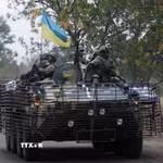 Binh sỹ Ukraine. (Ảnh: AFP/TTXVN)
