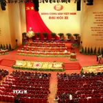 Đại hội đại biểu toàn quốc Đảng Cộng sản Việt Nam lần thứ XI, từ ngày 12-19/1/2011, tại Hà Nội. (Ảnh: Trí Dũng/TTXVN)