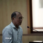 Bị cáo Phạm Minh An, cựu Giám đốc Sở Y tế tỉnh Bà Rịa-Vũng Tàu cũ. (Ảnh: Đoàn Mạnh Dương/TTXVN)