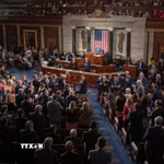Toàn cảnh một phiên họp của Hạ viện Mỹ tại Washington, DC. (Ảnh: THX/TTXVN)