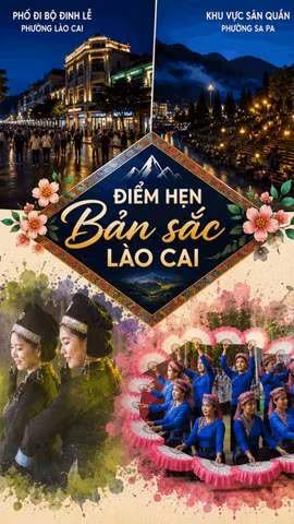 Xây dựng Chương trình “Điểm hẹn bản sắc Lào Cai” trở thành sản phẩm văn hóa-du lịch đặc trưng của tỉnh. (Nguồn: CTTĐT Lào Cai)