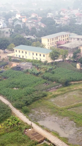 Dự án đường sắt Lào Cai-Hà Nộ-Hải Phòng hiện bước vào giai đoạn chuẩn bị quan trọng trước thời điểm khởi công. (Ảnh: Tạ Toàn/TTXVN)