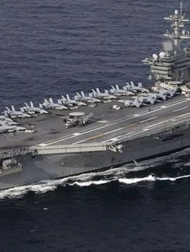 Tàu sân bay Mỹ rời khỏi khu vực gần Iran
