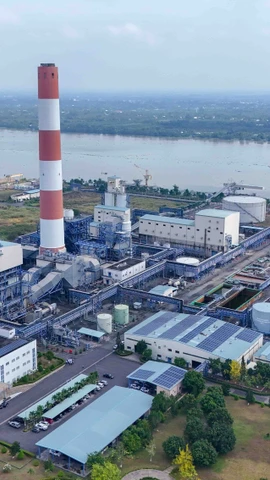 Một dự án nhiệt điện ở Trung tâm Điện lực Ô Môn, thành phố Cần Thơ. (Ảnh: Thanh Liêm/TTXVN)