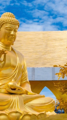 Tổ chức Lễ an vị Tôn tượng Đức Phật Câu Na Hàm tại núi Bà Đen