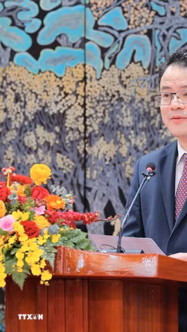 Ông Trần Quốc Phương, Thứ trưởng Bộ Tài chính. (Ảnh: Lê Đông/TTXVN)