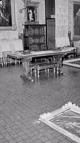Bảo tàng Isabella Stewart Gardner sau vụ cướp vào tháng 3/1990. (Nguồn: AFP)