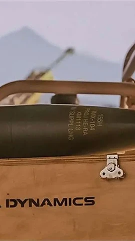 Đạn pháo 155mm. (Nguồn: AFP)