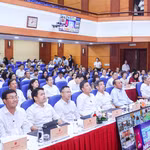 Các đại biểu dự Hội nghị tại Bộ Văn hóa, Thể thao và Du lịch. (Ảnh: Tam Ninh)