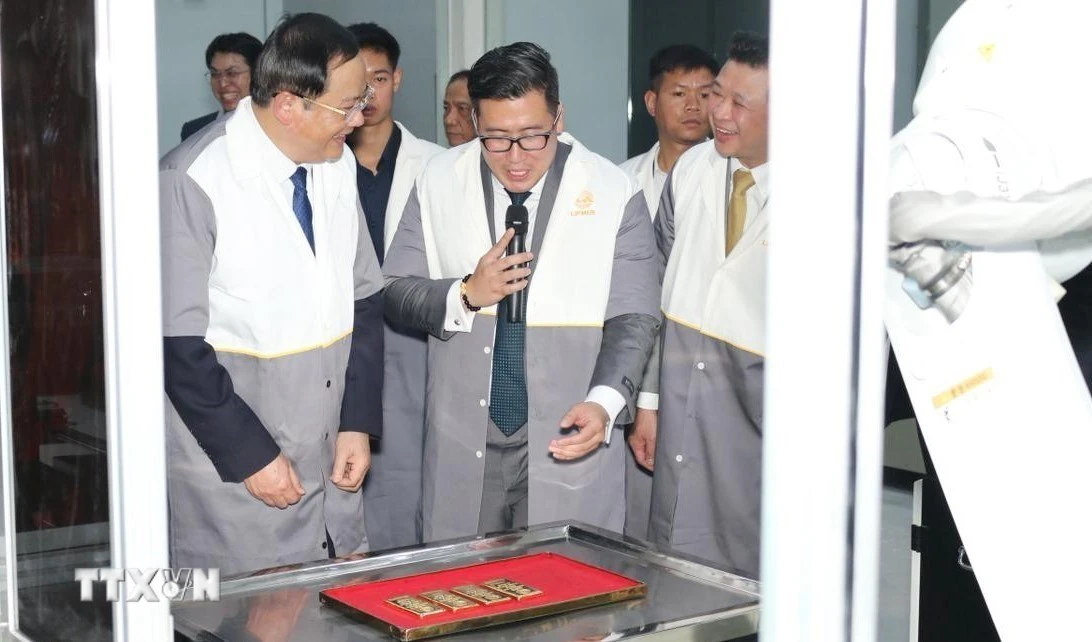 Lào khai trương nhà máy tinh luyện vàng quốc tế, thúc đẩy nền kinh tế tự chủ