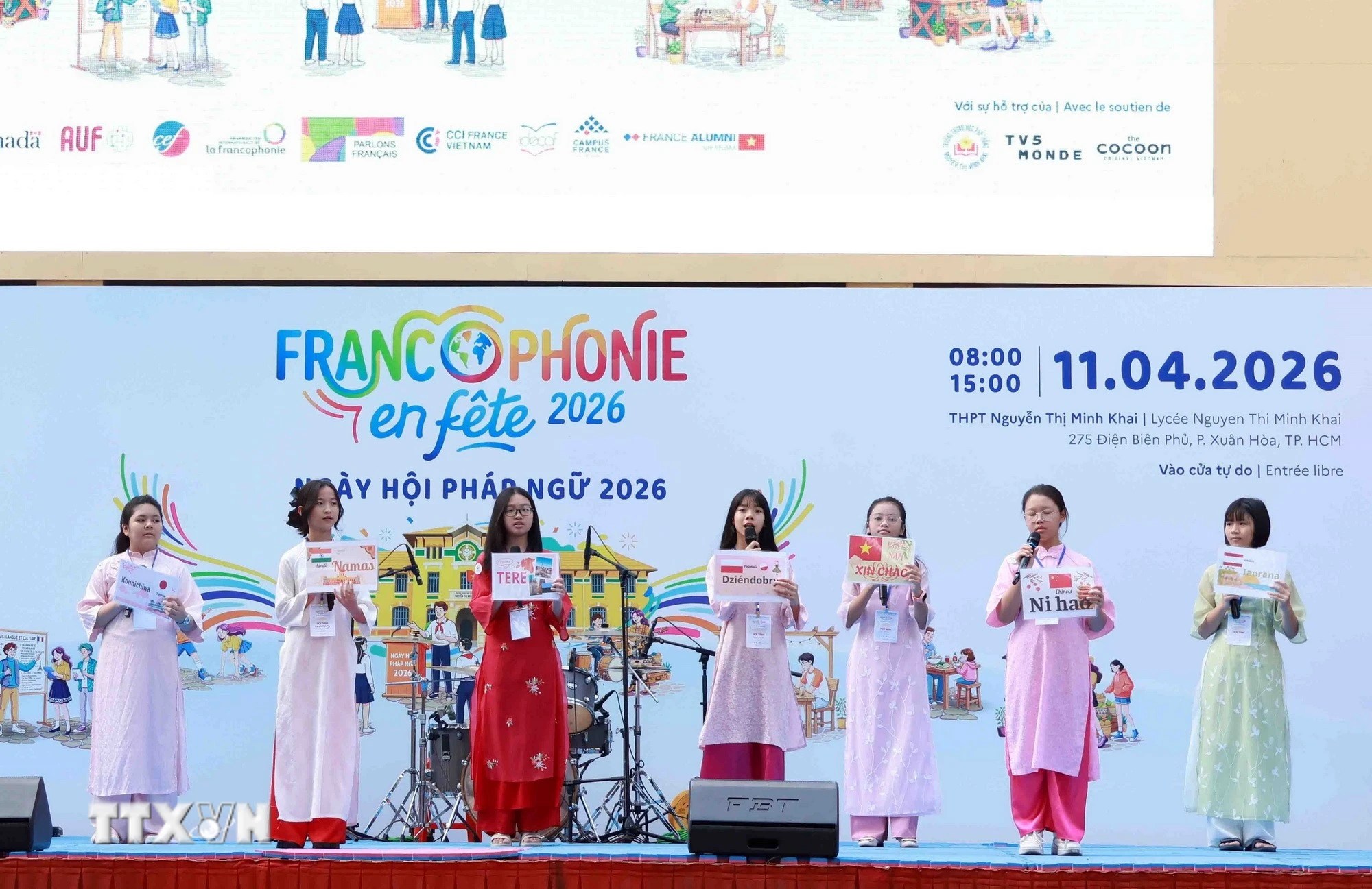 Ngày Hội Pháp Ngữ tại TP.HCM thu hút với chuỗi hoạt động đa dạng, sôi nổi