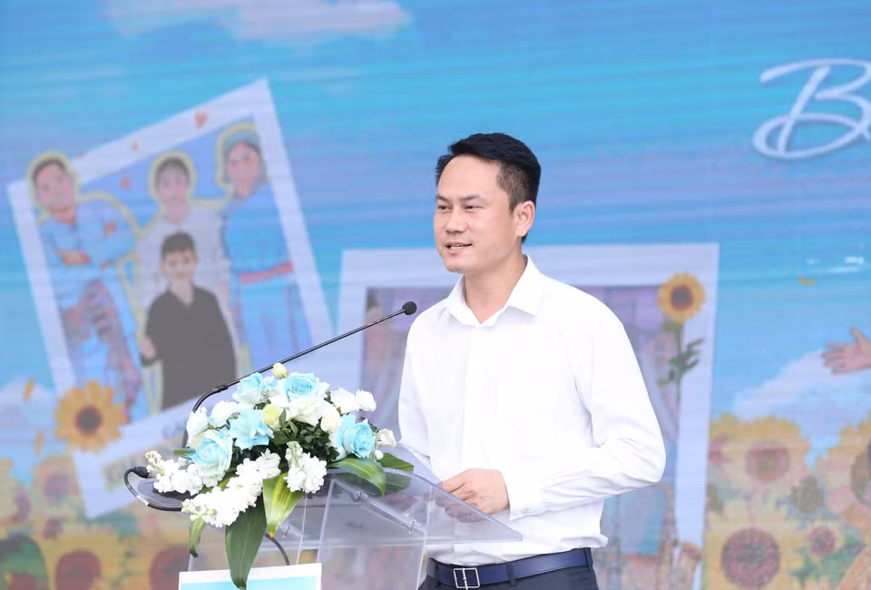 Phát biểu khai mạc Ngày hội, Phó Chủ tịch Thường trực Trung ương Hội Liên hiệp Thanh niên Việt Nam Nguyễn Kim Quy cho biết chương trình nhằm vận động hội viên, thanh niên tích cực xây dựng gia đình ấm no, hạnh phúc, bình đẳng, tiến bộ, văn minh, phát huy và lan tỏa các giá trị tốt đẹp gia đình Việt Nam đồng thời tiếp thu có chọn lọc các giá trị tiên tiến của gia đình trong xã hội phát triển. (Ảnh: PV/Vietnam+)