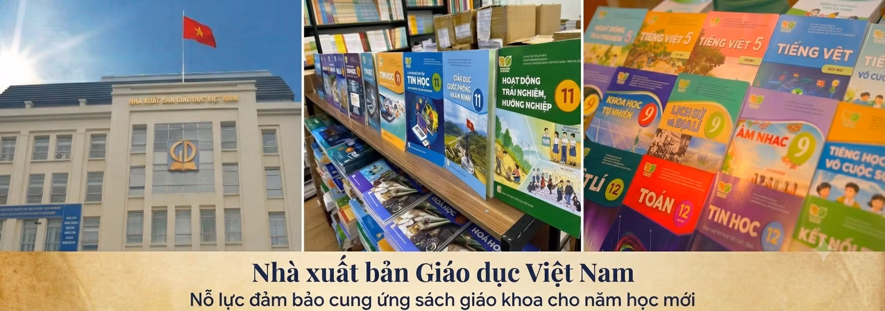 NXB Bet88011.com hiện đang mở Việt Nam đảm bảo cung ứng sách giáo khoa cho năm học mới