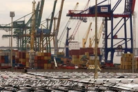 Một cảng hàng hóa ở Brazil. (Nguồn: TTXVN)