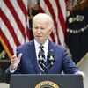 Tổng thống Mỹ Joe Biden đang tích cực tận dụng thời gian còn tại nhiệm để viện trợ quân sự cho Ukraine. (Nguồn: THX/TTXVN)