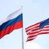 Cờ Nga và Mỹ. (Nguồn: Getty Images)