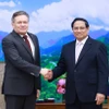 Thủ tướng Phạm Minh Chính tiếp ông Alexey Likhachev, Tổng Giám đốc Tập đoàn Rosatom ngày 13/1/2025. (Ảnh: Dương Giang/TTXVN)