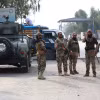 Nhân viên an ninh Taliban gác tại khu vực biên giới giữa Afghanistan và Pakistan. (Nguồn: AFP/TTXVN)