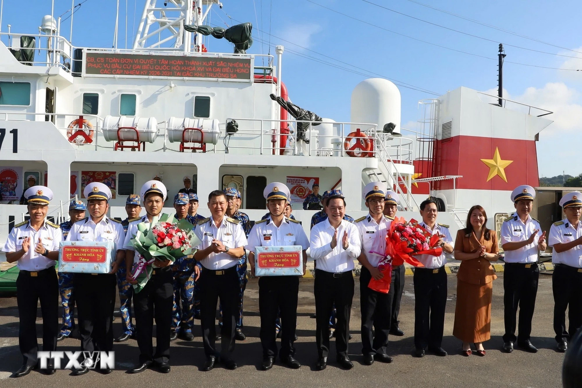 Khánh Hòa tổ chức bầu cử sớm tại đặc khu Trường Sa và Lữ đoàn Đặc công nước 5