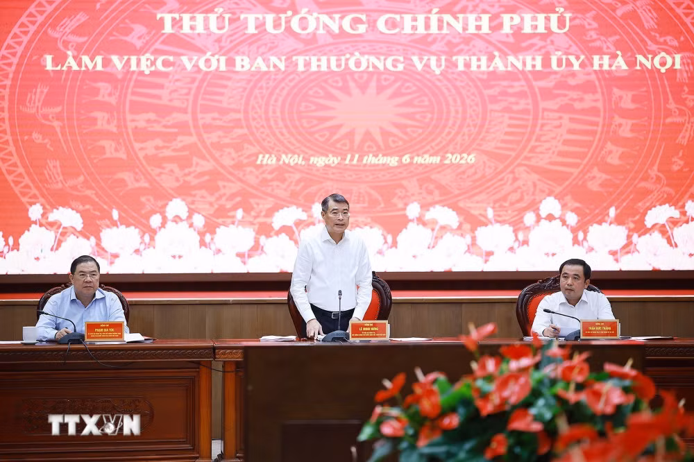 Thủ tướng: Hà Nội phải đóng góp nhiều hơn cho mục tiêu tăng trưởng của cả nước- Ảnh 2.