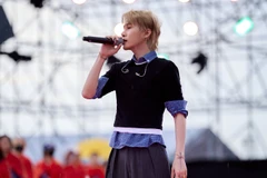 Ca sỹ Jack đã có hành vi biểu diễn nghệ thuật sử dụng từ ngữ trái với thuần phong mỹ tục của dân tộc. (Ảnh: FBNV)