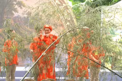 Suốt một thiên niên kỷ đi qua, tục kết chạ giữa hai làng Vạn Phúc và Nga My đã được lưu truyền như một biểu tượng đẹp của tinh thần đoàn kết, nghĩa tình của người Việt Nam. (Ảnh: PV/Vietnam+)