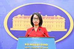 Người Phát ngôn Bộ Ngoại giao Việt Nam Phạm Thu Hằng. (Ảnh: BNG)